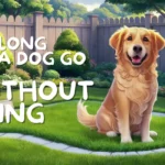 How long can a dog go without peeing